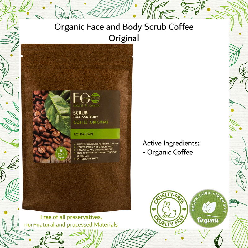 Coffee Original Scrub for Face & Body Extra Care 40g
