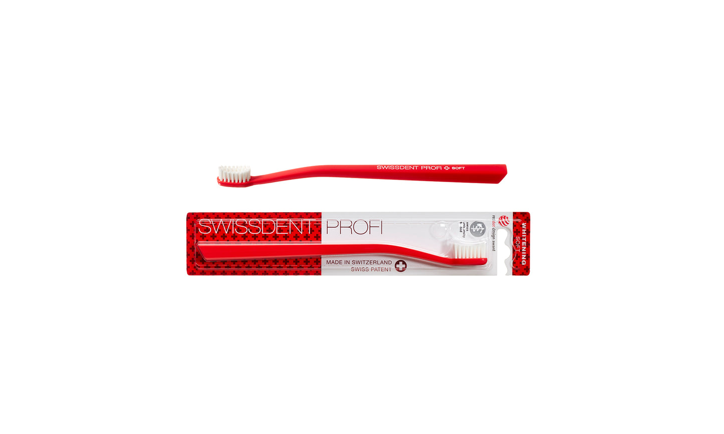 Swissdent Toothbrush Whitening Classic Red