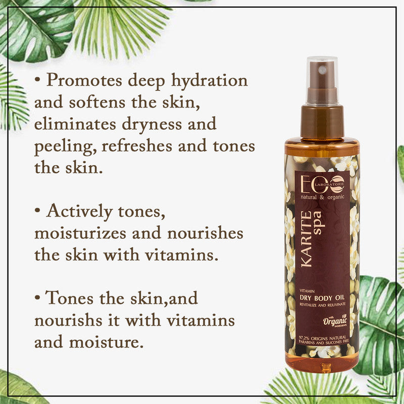 Shea Vitamin Dry Body Oil Revitalize & Rejuvenate of Skin