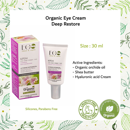 Deep Restore Eye Care Cream With Hyaluronic Acid
