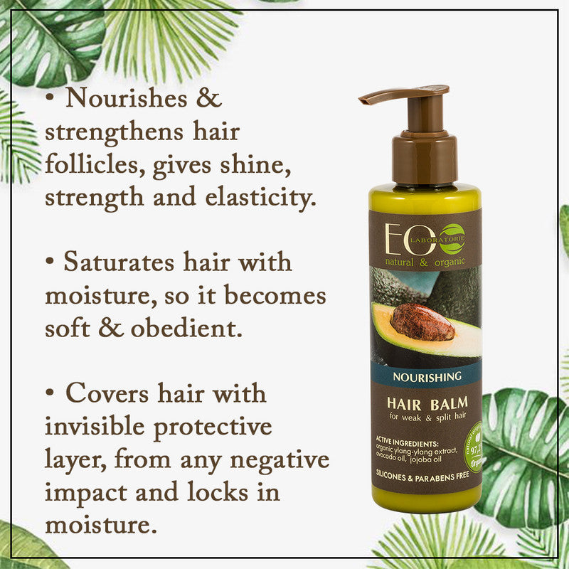 Avocado Oil Nourishing Hair Conditioner for Dry & Split hair