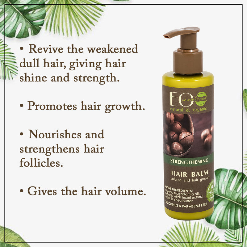 Macadamia Oil Strengthening Hair Conditioner for Hair Growth