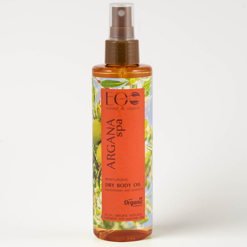 Argan Moisturizing Dry Body Oil Smoothness and Elasticity of Skin