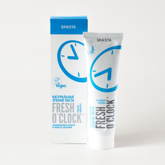 Fresh O'clock Toothpaste Fresh Breath for Cavity Protection & Breath Freshness